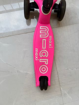 Patinete Micro Maxi Rosa 3 Ruedas