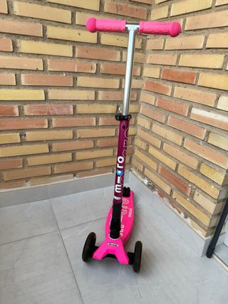 Patinete Micro Maxi Rosa 3 Ruedas