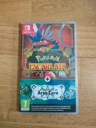 Pokémon Escarlata Nintendo Switch + área cero