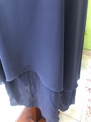 Elegante vestido azul para gala o evento