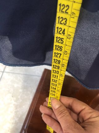 Elegante vestido azul para gala o evento