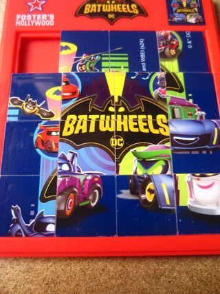 Puzzle Rompecabezas Deslizante Batman Batwheels