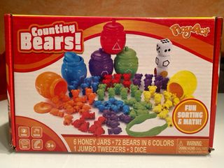 Juego de Osos para Contar y Clasificar