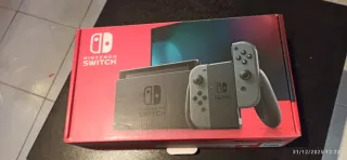 Caja original vacía Nintendo Switch modelo black