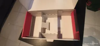 Caja original vacía Nintendo Switch modelo black