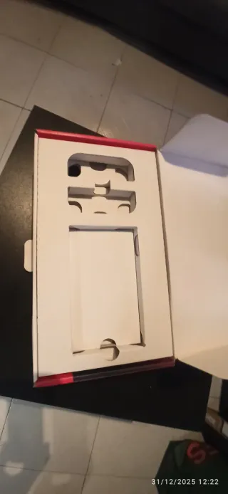 Caja original vacía Nintendo Switch modelo black