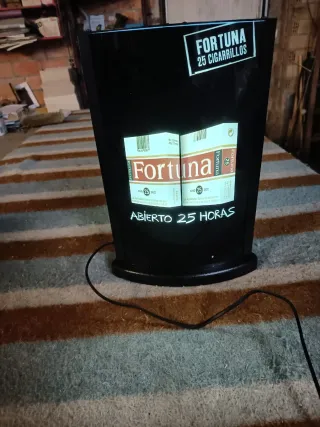 Rótulo Luminoso Fortuna Sobremesa