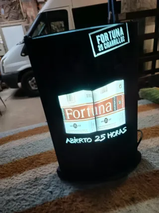 Rótulo Luminoso Fortuna Sobremesa