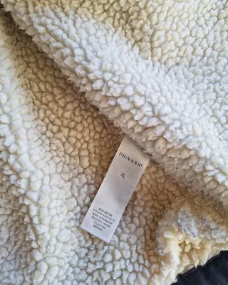 Abrigo azul borreguillo Primark Talla XL
