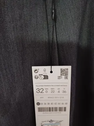 Pantalón de vestir gris