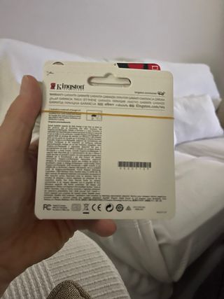 Tarjeta MicroSD Kingston 16GB con Adaptador