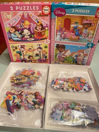 Set 2 Puzzles Educa Disney Doc McStuffins