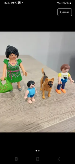 Playmobil familia y perro