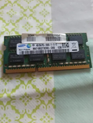Memoria RAM Samsung 4GB PC3-12800S portátil