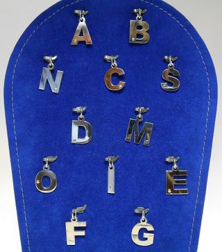 Lettere Iniziali Alfabeto Ciondoli Charms Pendenti