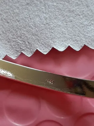 Pulsera esclava corazón plata