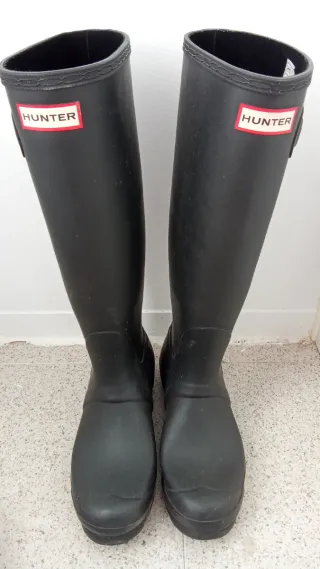 Botas Hunter Negras Talla 39