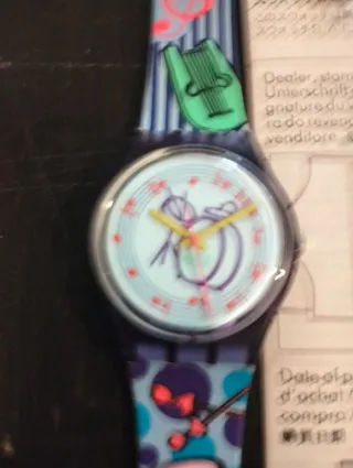 Orologio SWATCH TUBA collection 1991