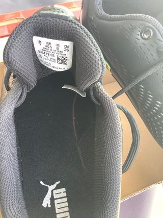 Zapatillas Puma Ferrari Negras Talla 41