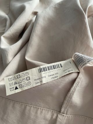 Falda midi beige Massimo Dutti