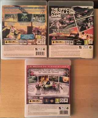 PlayStation 3 (PS3) Slim 320GB + 2 Mandos + 3 jueg