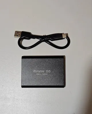 SSD Portatile 2TB Hard Disk Esterno USB 3.1 Type-C