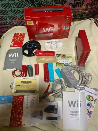 Console Nintendo Wii Rossa