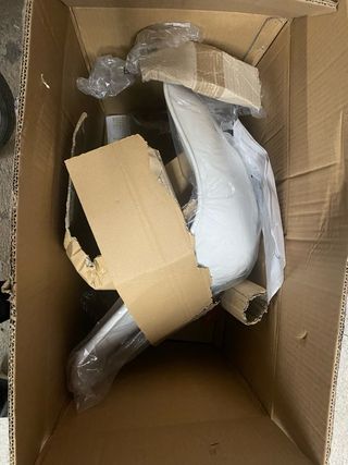 Silla blanca dormitorio/despacho