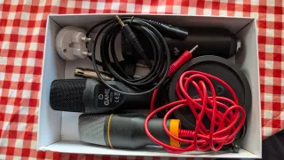 Pack de Micrófonos Gaming y Podcast + brazo