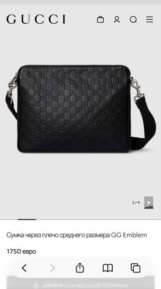 Bolso de hombre Cucci