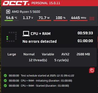 PC Gaming RGB Ryzen 5 5600 RTX 4060 16gb RAM