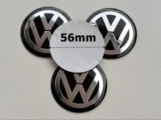 56mm Emblemas para Centro Llantas Ruedas Tapabujes
