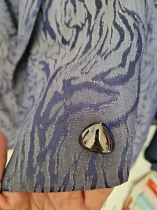 Conjunto Scalpers Chaqueta y Pantalón Azul Violáce