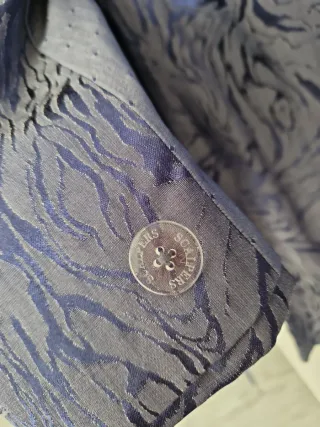 Conjunto Scalpers Chaqueta y Pantalón Azul Violáce