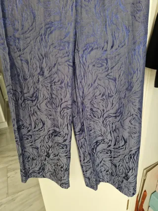 Conjunto Scalpers Chaqueta y Pantalón Azul Violáce