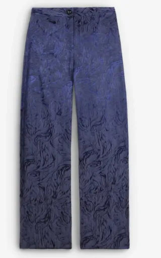 Conjunto Scalpers Chaqueta y Pantalón Azul Violáce
