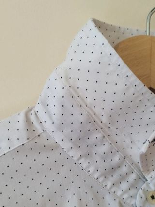 Camisa Talenti Slim Fit Lunares XL