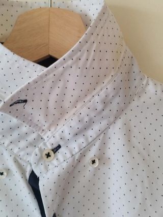 Camisa Talenti Slim Fit Lunares XL