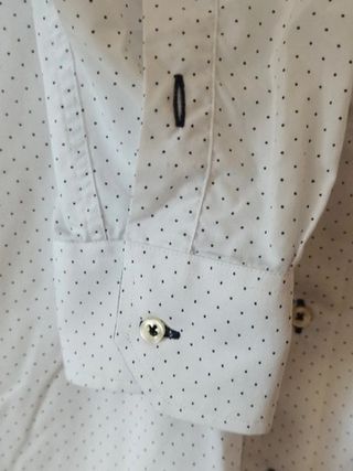 Camisa Talenti Slim Fit Lunares XL