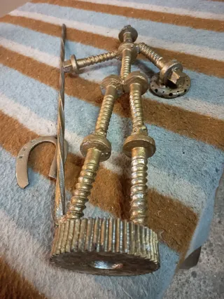 Figura Quijote Hierro Forjado