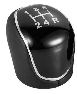 Pomo palanca cambios Ford 5 vel. negro