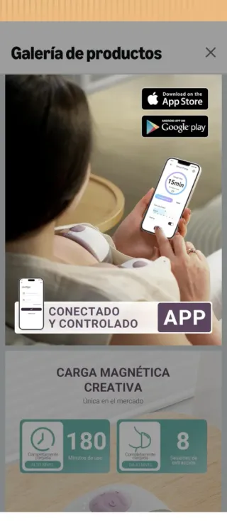 Sacaleches Eléctrico Comfyer W2 Manos Libres