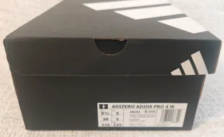 Adidas Adizero Adios Pro 4 Talla 38