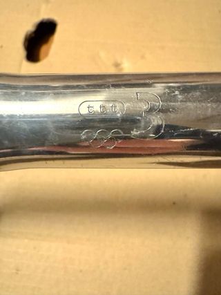 Manubrio Bici Corsa 3ttt alluminio vintage