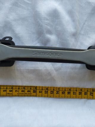 Empuñadura Samsonite Maleta Negra/Gris