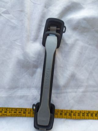Empuñadura Samsonite Maleta Negra/Gris