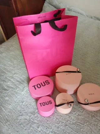 Cajas Tous vacías varios tamaños