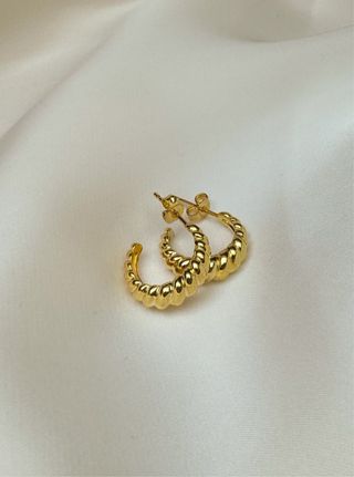 Orecchini in argento 925 placcati oro 18K