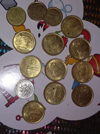 Lote monedas antiguas España