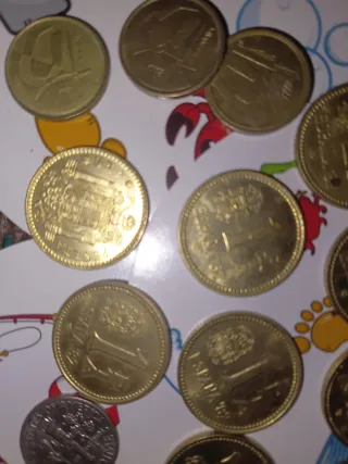 Lote monedas antiguas España